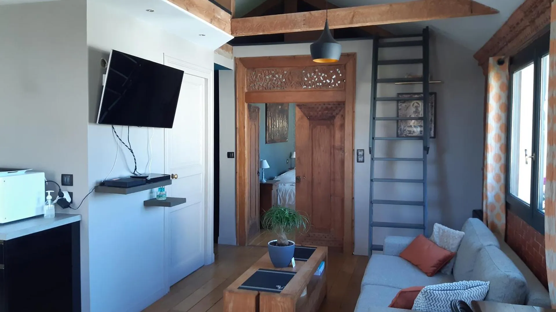 Bel Appartement T2 Atypique Étel Apartamento